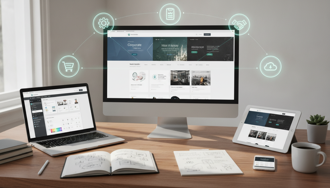 5 Melhores Plataformas para criação de sites profissionais